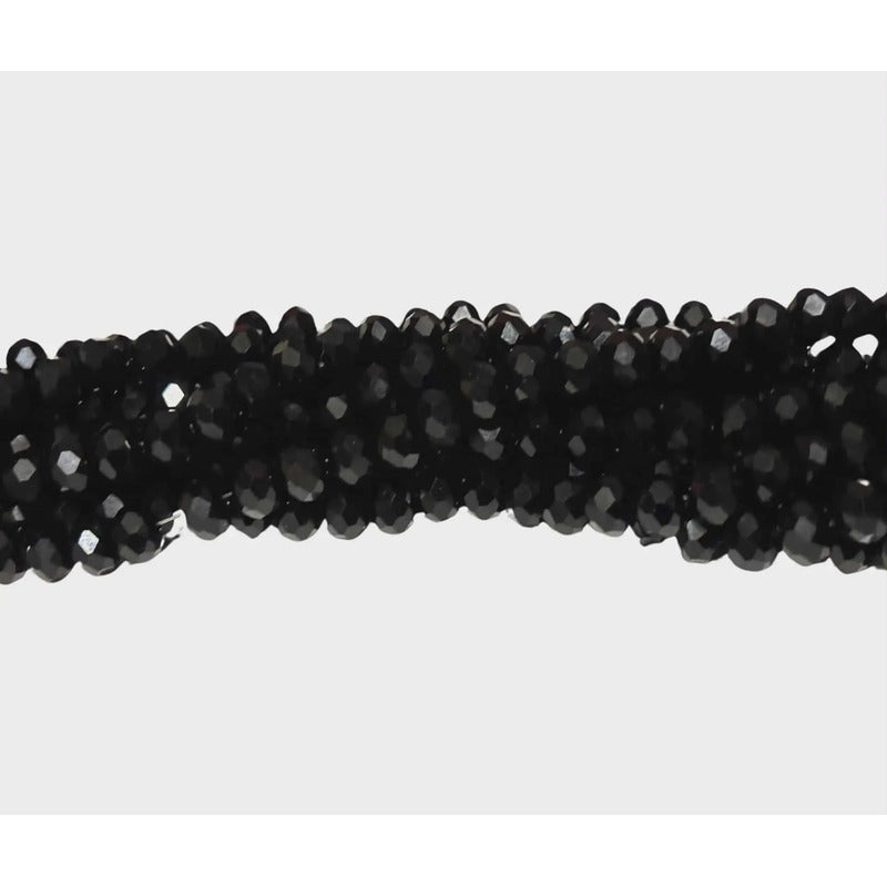 5 Tiras Cristal Checo Facetado 8mm Abalorio Bisutería 325pcs
