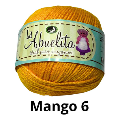 Hilaza La Abuelita Maneja 50 Gramos Para Amigurumis Algodón