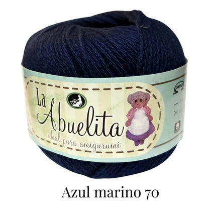 Hilaza La Abuelita Maneja 50 Gramos Para Amigurumis Algodón