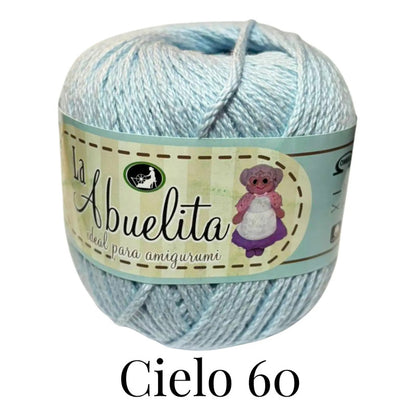 Hilaza La Abuelita Maneja 50 Gramos Para Amigurumis Algodón