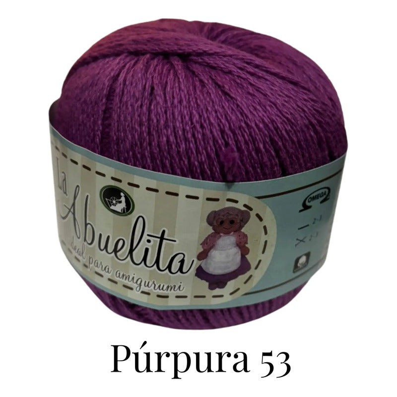 Hilaza La Abuelita Maneja 50 Gramos Para Amigurumis Algodón