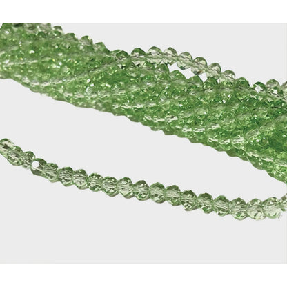 5 Tiras Cristal Checo Facetado 6mm Abalorio Bisutería 450pcs