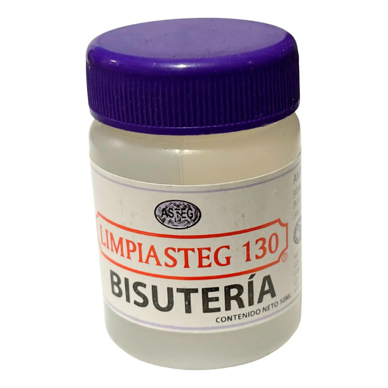 Líquido Limpiador Para Bisutería Limpiasteg 130 (50ml)