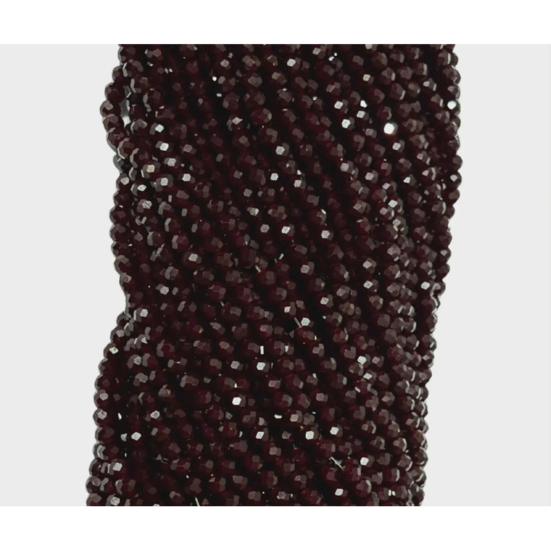 5 Tiras Cristal Checo Facetado 4mm Abalorio Bisutería 600pcs