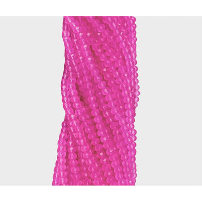5 Tiras Cristal Checo Facetado 6mm Abalorio Bisutería 450pcs