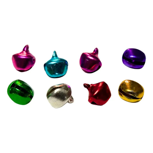 1,000 Piezas Cascabel Para Manualidades Metálico Surtido 6mm