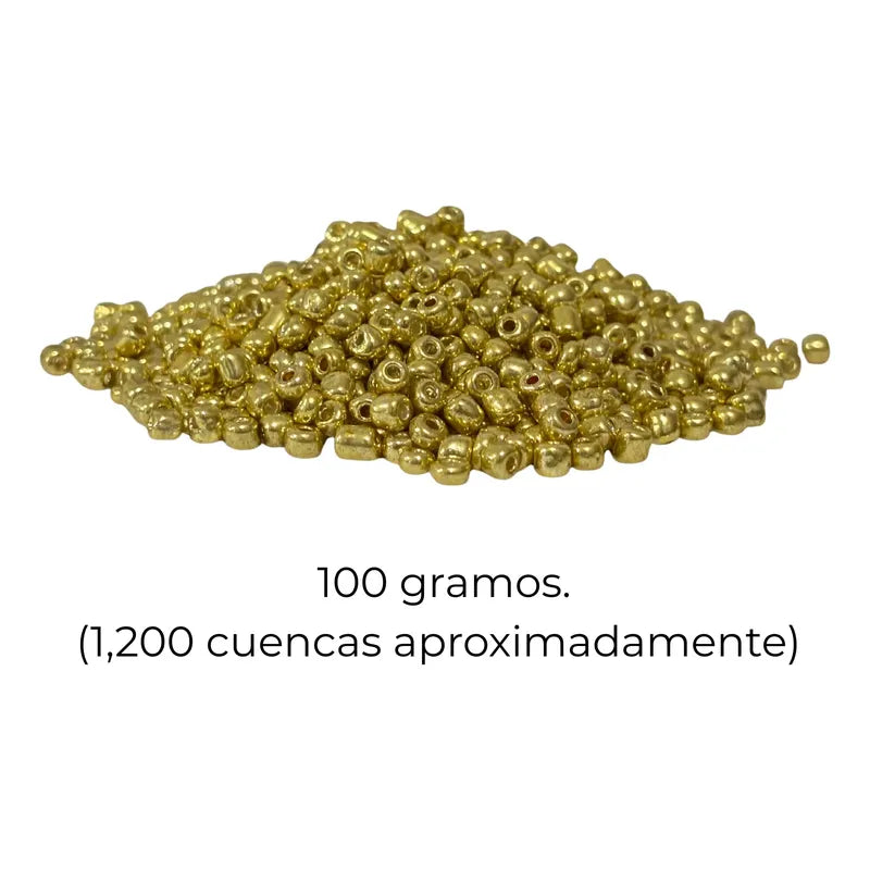 1,000 Piezas Abalorio Vidrio Chaquiron Bisutería