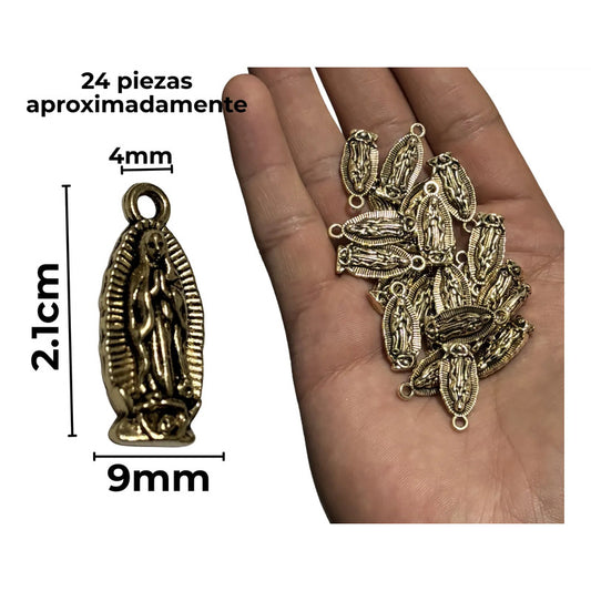 Dije Virgen De Guadalupe Doble Cara 50 Grms Dorado